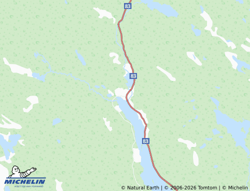 Carte MICHELIN Ramsjö - ViaMichelin