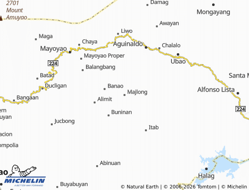 MICHELIN Majlong map - ViaMichelin