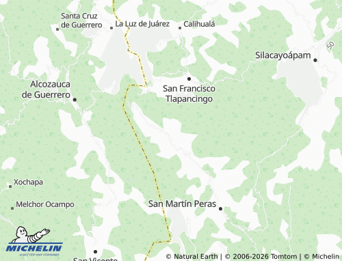 Mapa MICHELIN Tierra Blanca - ViaMichelin
