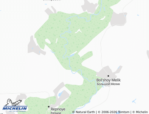 MICHELIN-Landkarte Arzyanka - ViaMichelin