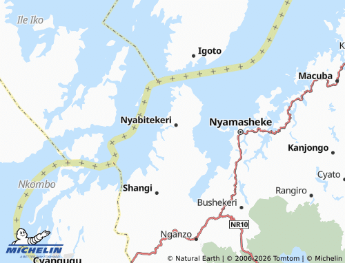 MICHELIN-Landkarte Mukarange - ViaMichelin