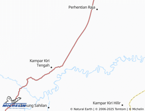 MICHELIN Sungai Petai map - ViaMichelin