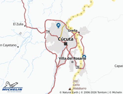MICHELIN La Cabrera map - ViaMichelin