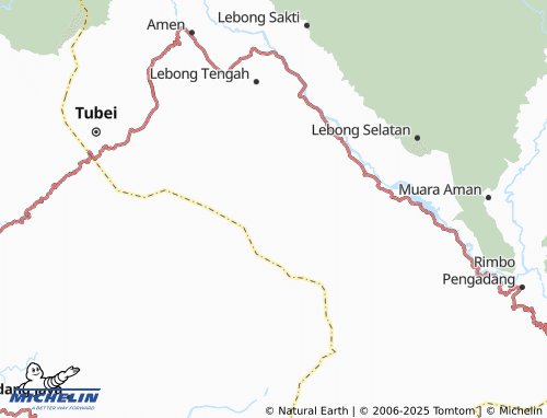 MICHELIN Danau Liang map - ViaMichelin