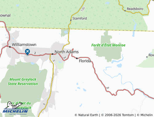 Mappa MICHELIN Florida - ViaMichelin