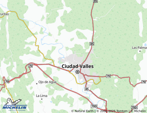 MICHELIN La Estrella map - ViaMichelin