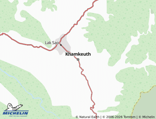 MICHELIN Khamkeuth map - ViaMichelin