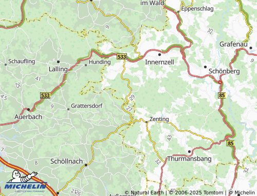 MICHELIN-Landkarte Daxstein - ViaMichelin