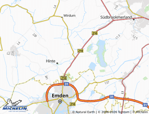 MICHELIN Loppersum map - ViaMichelin