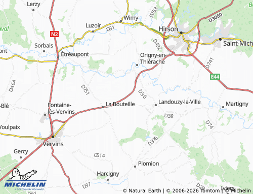 Mappa MICHELIN Le Chaudron - ViaMichelin