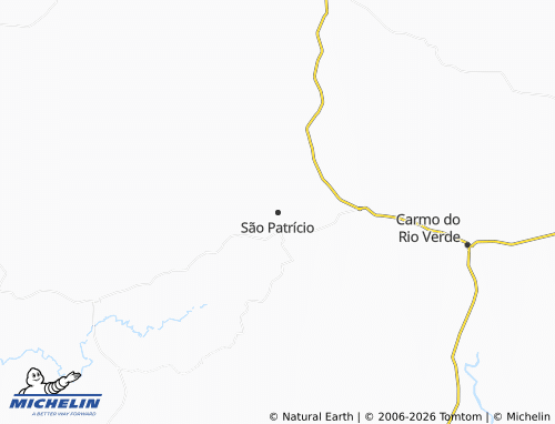 Mappa MICHELIN São Patrício - ViaMichelin
