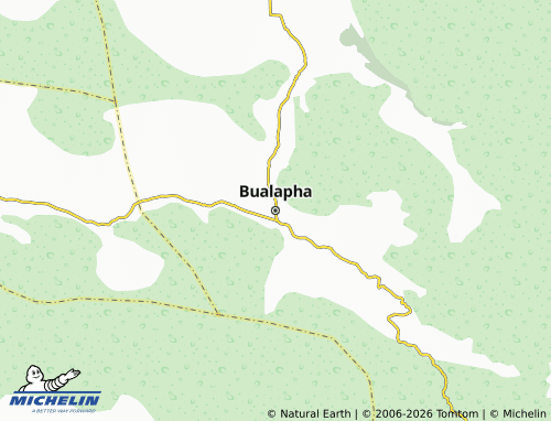 MICHELIN-Landkarte Bualapha - ViaMichelin
