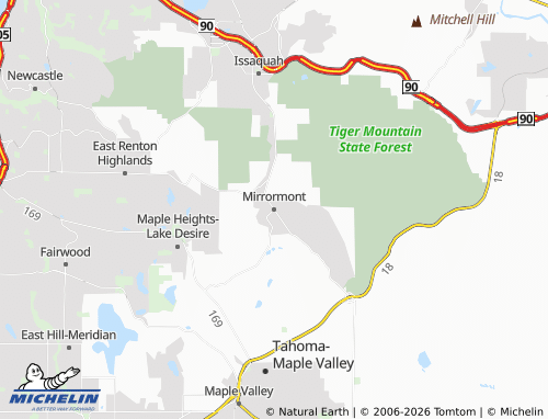 Mappa MICHELIN Mirrormont - ViaMichelin