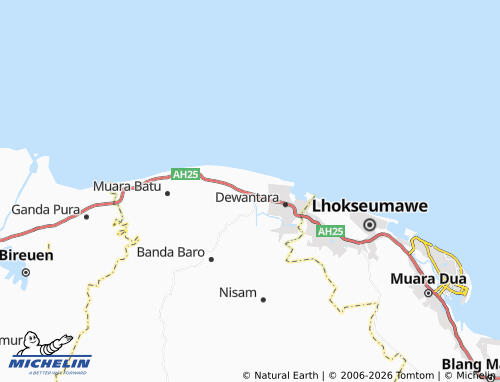 Mappa MICHELIN Ulee Pulo - ViaMichelin