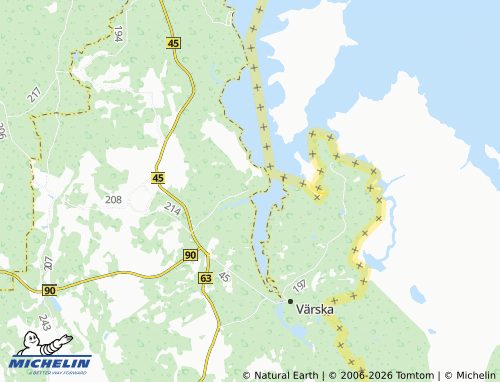 Mapa MICHELIN Rõsna - ViaMichelin