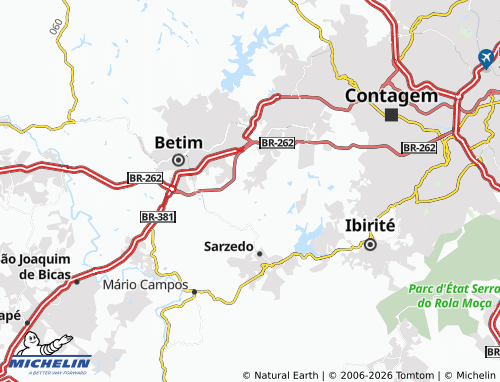 Mapa MICHELIN Cruzeiro - ViaMichelin