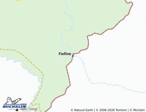 Mapa MICHELIN Fiefine - ViaMichelin