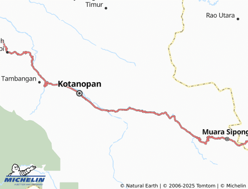 MICHELIN Tamiang map - ViaMichelin