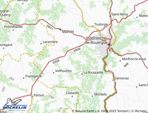 Carte MICHELIN Lompla - ViaMichelin