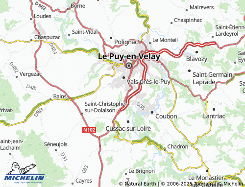 Kaart MICHELIN Pranlary - ViaMichelin