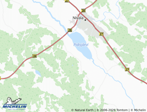 Carte MICHELIN Järvikylä - ViaMichelin