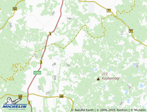 MICHELIN Komsi map - ViaMichelin