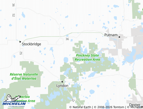 Mappa MICHELIN Unadilla - ViaMichelin