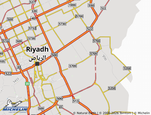 MICHELIN Al Salam map - ViaMichelin