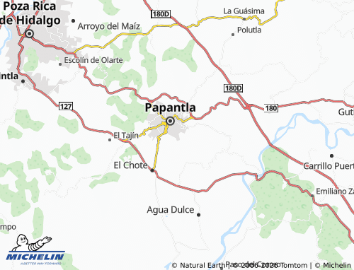 Mapa MICHELIN Santo Niño - ViaMichelin