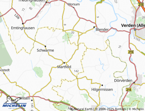 Mapa MICHELIN Büngelshausen - ViaMichelin