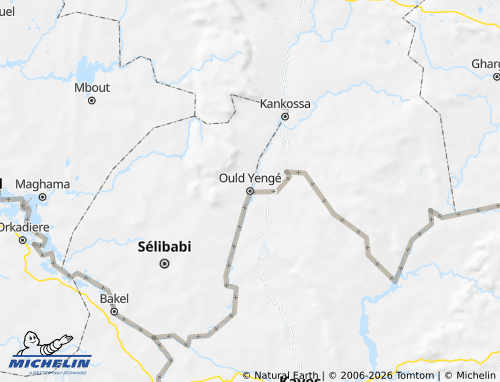 Mappa MICHELIN Ould Yengé - ViaMichelin