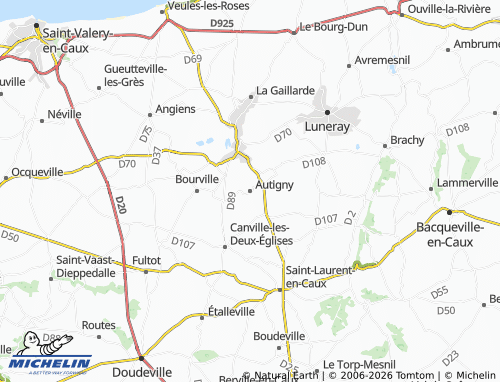 Mapa MICHELIN Autigny - ViaMichelin