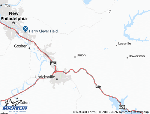 Mapa MICHELIN Union - ViaMichelin