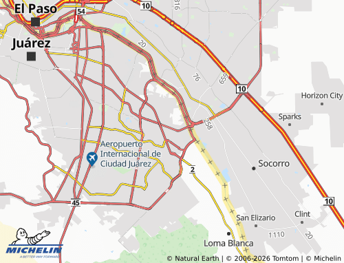Mappa MICHELIN San Miguel - ViaMichelin