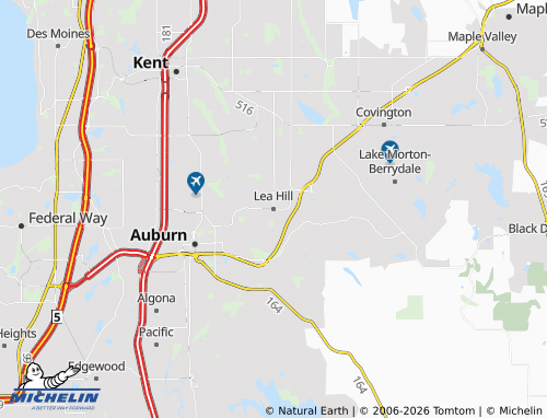 Mapa MICHELIN Lea Hill - ViaMichelin