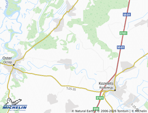 Mappa MICHELIN Deshky - ViaMichelin