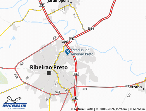 Mapa MICHELIN Subsetor Norte Treze - ViaMichelin