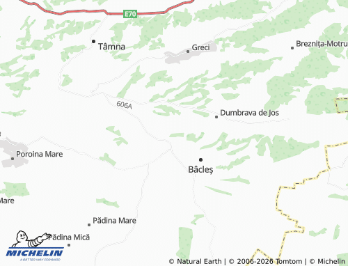 Mappa MICHELIN Giura - ViaMichelin