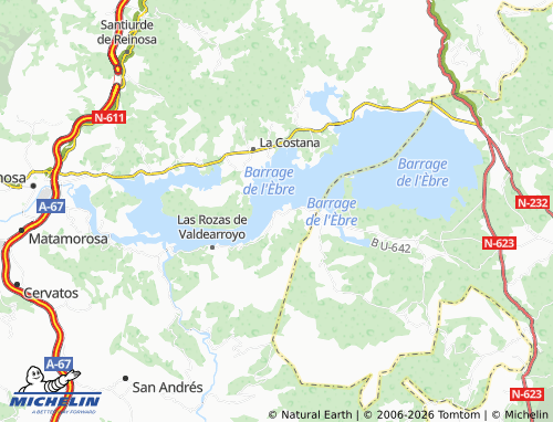 Carte MICHELIN Llano - ViaMichelin