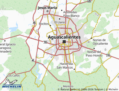 Mapa MICHELIN Las Torres - ViaMichelin