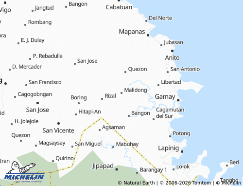 MICHELIN Malidong map - ViaMichelin