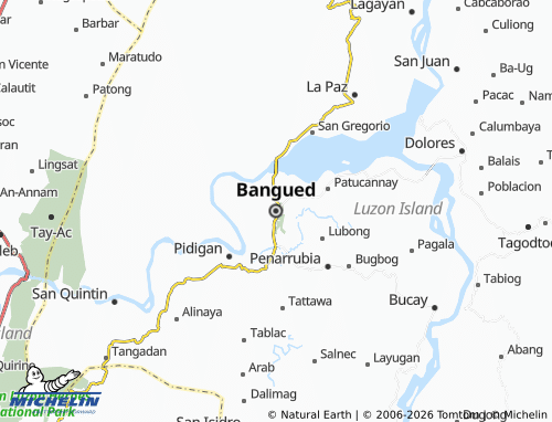 MICHELIN Bangued map - ViaMichelin
