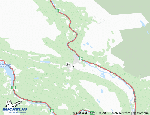 MICHELIN-Landkarte Nord-Sel - ViaMichelin