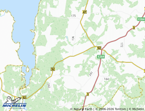 Mapa MICHELIN Koruste - ViaMichelin