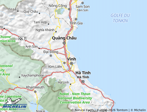 Mapa MICHELIN Cửa lò - ViaMichelin