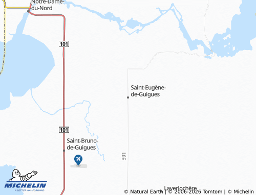 Mapa MICHELIN Saint-Eugène-de-Guigues - ViaMichelin