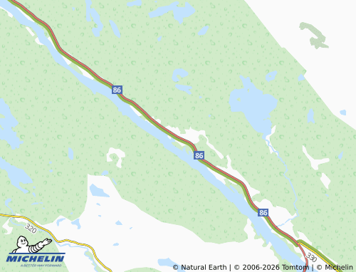 MICHELIN Östloning map - ViaMichelin