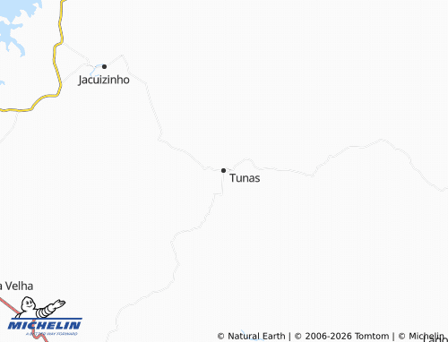 Mapa MICHELIN Tunas - ViaMichelin