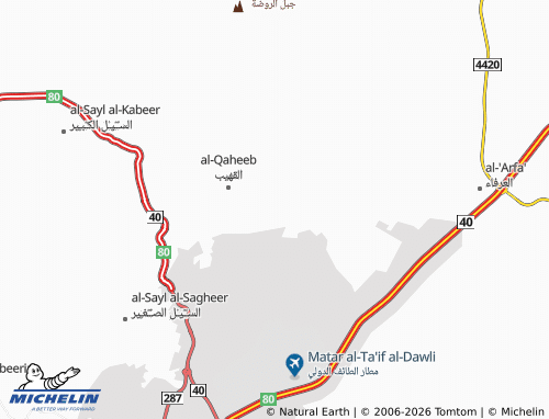 Carte MICHELIN Qar'an - ViaMichelin