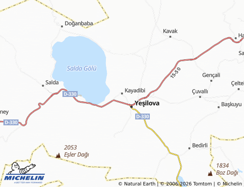 Kaart MICHELIN Kayadibi - ViaMichelin